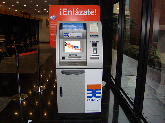 Cajero Banco Exterior