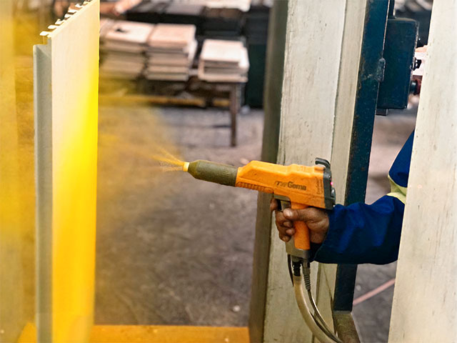 Pintura Electrostática y Sandblasting