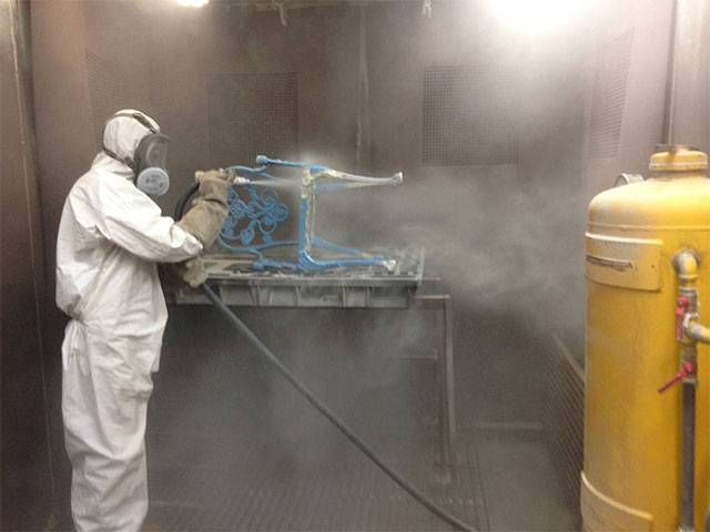 Sandblasting