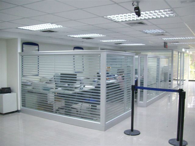 Decoración de agencias bancarias